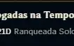 Conta Diamante 4 LOL