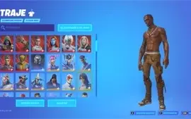 CONTA COM TRAVIS SCOTT E SKINS RARAS E TRYHARDS