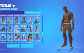 CONTA COM TRAVIS SCOTT E SKINS RARAS E TRYHARDS