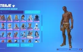 CONTA COM TRAVIS SCOTT E SKINS RARAS E TRYHARDS