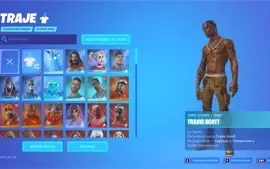 CONTA COM TRAVIS SCOTT E SKINS RARAS E TRYHARDS