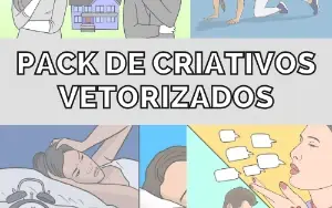 Pack Criativos Vetorizados - Anti Block