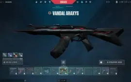 Conta de valorant com 7 skins de vandal, 3 facas, e outros