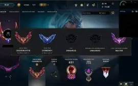 Conta League of Legends Grão-Mestre