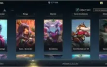 Conta Wildrift Grão mestre na temporada passada e atual!