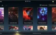 Conta Wildrift Grão mestre na temporada passada e atual!