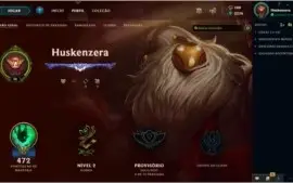 Conta de lol 367 skins