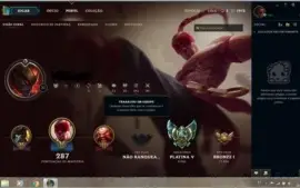 Conta League Of Legends Platina V 93 Champs