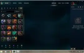 Conta League Of Legends Platina V 93 Champs
