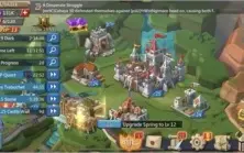 Conta Lords Mobile T3, 150k gema, CT 25