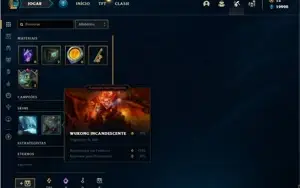 Conta platina 4 com 5 Skins e 27 Champs