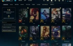 Conta PLATINA 4 | 70% Win - Lol (League Of Legends) Elomoon