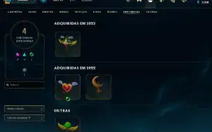 Conta PLATINA 4 | 70% Win - Lol (League Of Legends) Elomoon