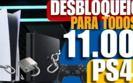 Destrava ps4 11.0para baixo dessa versão
