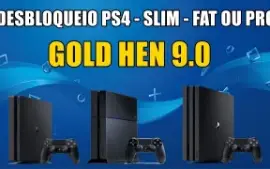 Destrava ps4 11.0para baixo dessa versão