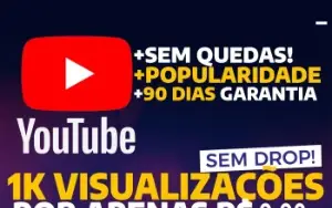 100 Visualizações Brasileiras No YouTube por apenas R$ 0,99