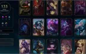 Conta LOL D4 - TODOS CHAMPS - 133 SKINS - MMR ALTO