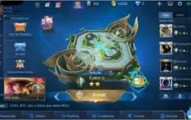 Conta ÉPICO mobile Legends barato