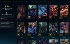 Conta de lol BARATA (venda rápida)