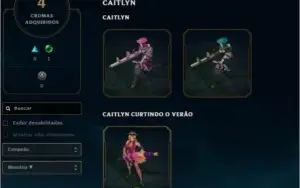 CONTA DIAMANTE 4, 51 SKINS, 53 CAMPEÕES