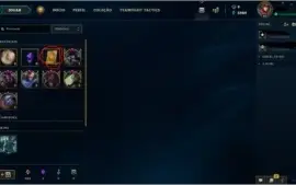 CONTA DIAMANTE 4, 51 SKINS, 53 CAMPEÕES
