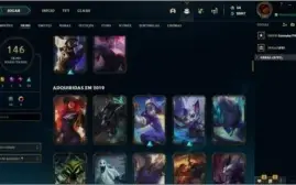 Acc Legaue of Legens Platina 1, 146 skins