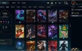 Acc Legaue of Legens Platina 1, 146 skins
