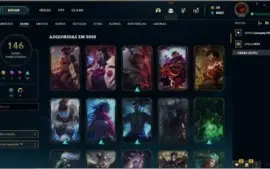 Acc Legaue of Legens Platina 1, 146 skins