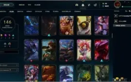 Acc Legaue of Legens Platina 1, 146 skins