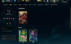 Esmeralda 2 com 40 Champs e 13 Skins