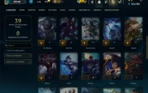 Esmeralda 2 com 40 Champs e 13 Skins