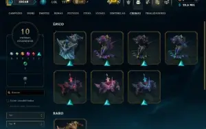 Esmeralda 2 com 40 Champs e 13 Skins