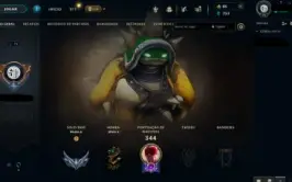 Conta League of Legends Full Acesso 4URS Rammus Rei e outras