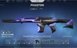 Conta valorant + de 700R$ em skins