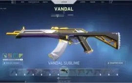Conta valorant + de 700R$ em skins
