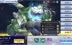 Conta Saint Seiya Awakening LVL-57 A53-MENSA