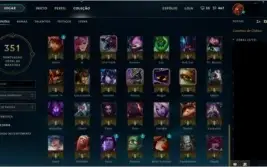 Conta League Of Legends Platina 3 92 Campeões 41 Skins