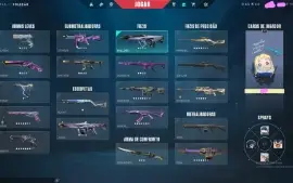 Conta Valorant Ouro3 + De 10 Facas
