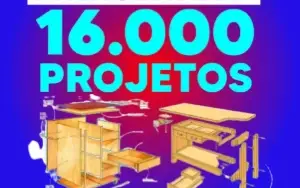 Pack Marcenaria 16.000 Projetos - Faça Você Mesmo + Brindes