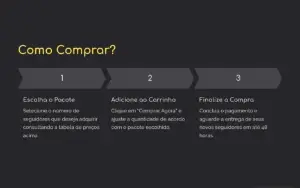 Ganhe Seguidores nas Redes Sociais!1k,2k,5k