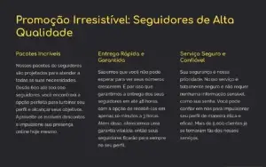 Ganhe Seguidores nas Redes Sociais!1k,2k,5k