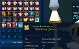 Conta iniciante SSS Gallantmon(Shin) Ladmo Omegamon+recursos