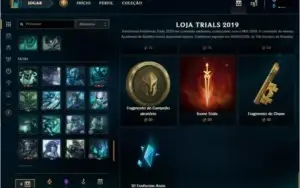 Conta de lol Platina IV