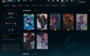 Conta 341 skins - Esmeralda 1 Solo - D4 Flex 