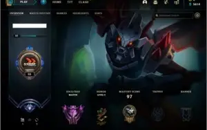 Conta Mestre LoL - Bom MMR com Email de criação