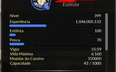 (gold) LVL 399 SEAVELL STYLIST LVL 100 (VIP ATE DIA 1/9)