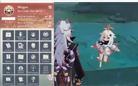 Genshin impact AR 45 - Itto + Shogun (ambos c/ armas main)