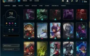 Conta prata 3 com Warwick Selvagem e Twitch Medieval (raras)