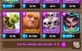 CONTA DE CLASH ROYALE ARENA 9 COM LENDÁRIAS