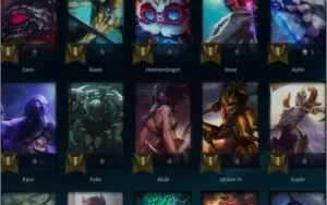CONTA LOL UNRANKED EX DIAMANTE